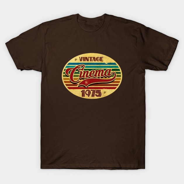 Vintage Cinema 1975 T-Shirt by CTShirts